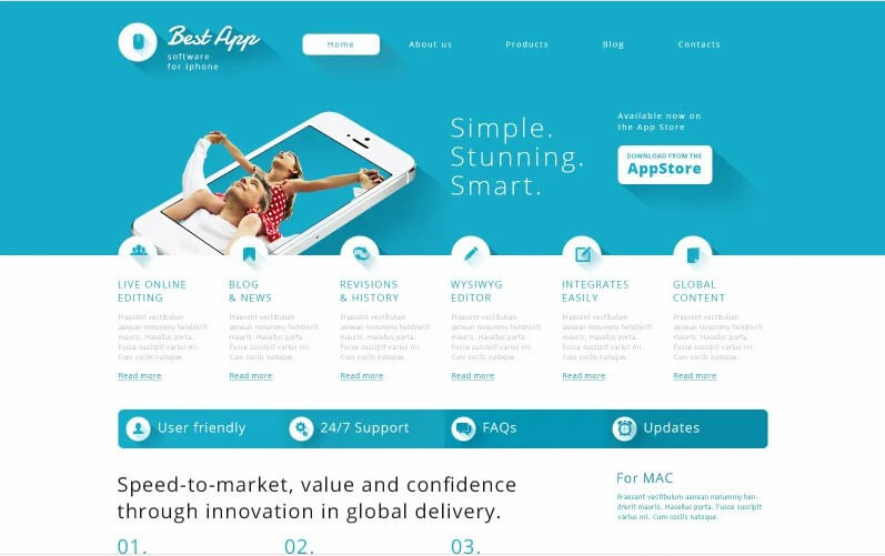 Free Software Company Responsive