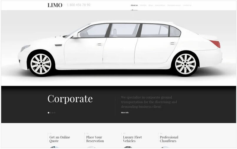 Limo Services Responsive